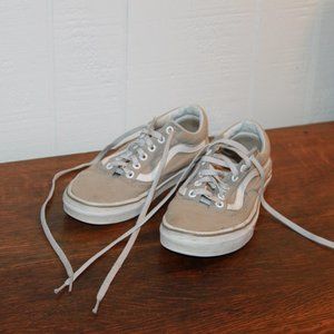 Limited Time Shoe Sale: Vintage Old Skool Vans Gray Women's Size 7